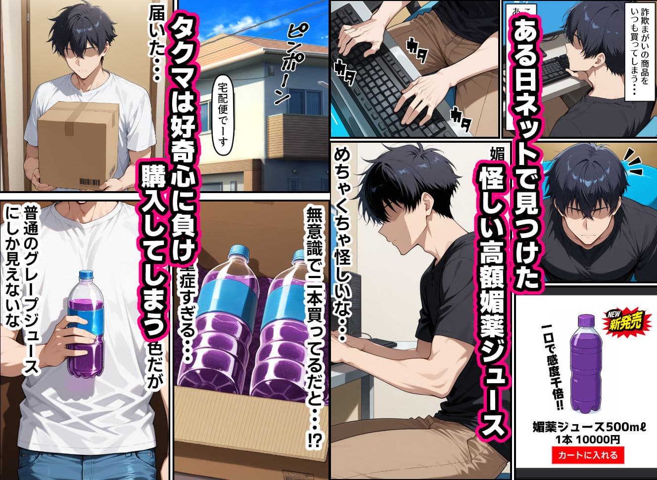 いつも絡んでくる生意気ギャルが媚薬ジュースをがぶ飲みしてしまう話 サンプル 1