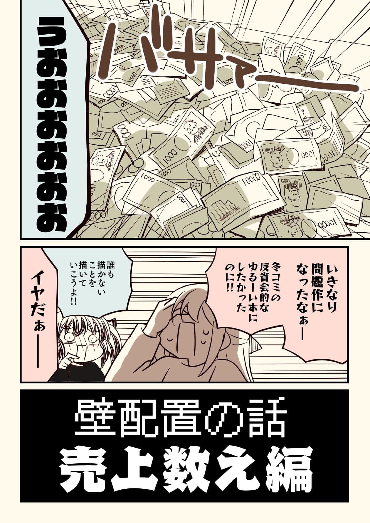 壁配置のマネーの話。 サンプル 4