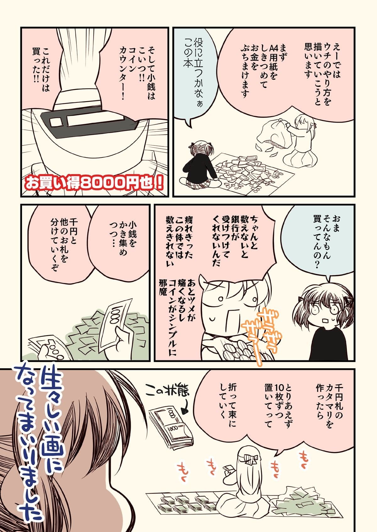 壁配置のマネーの話。 サンプル 5