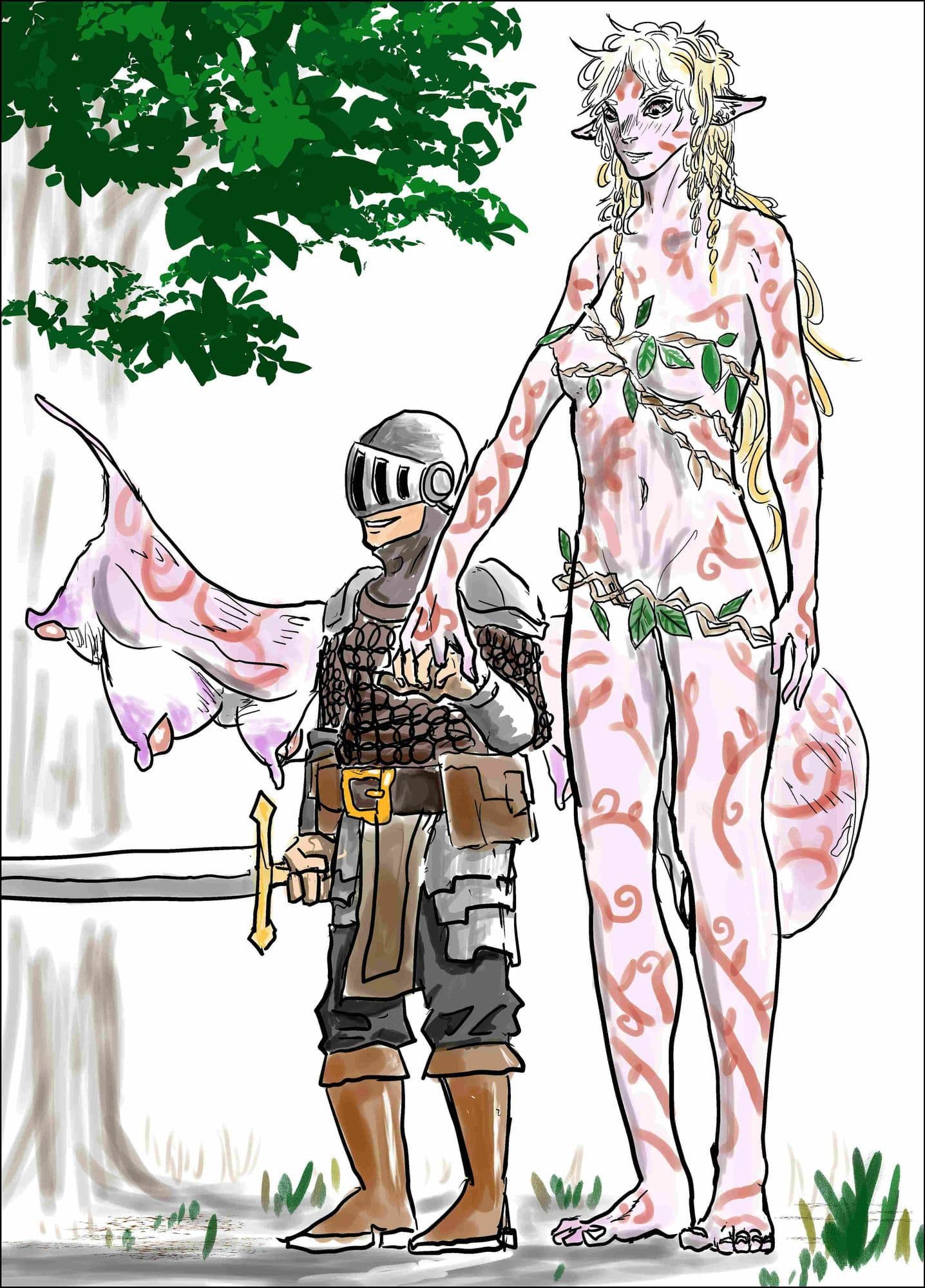 発情期ケモミミ少女は人間冒険者を拒めない サンプル 1