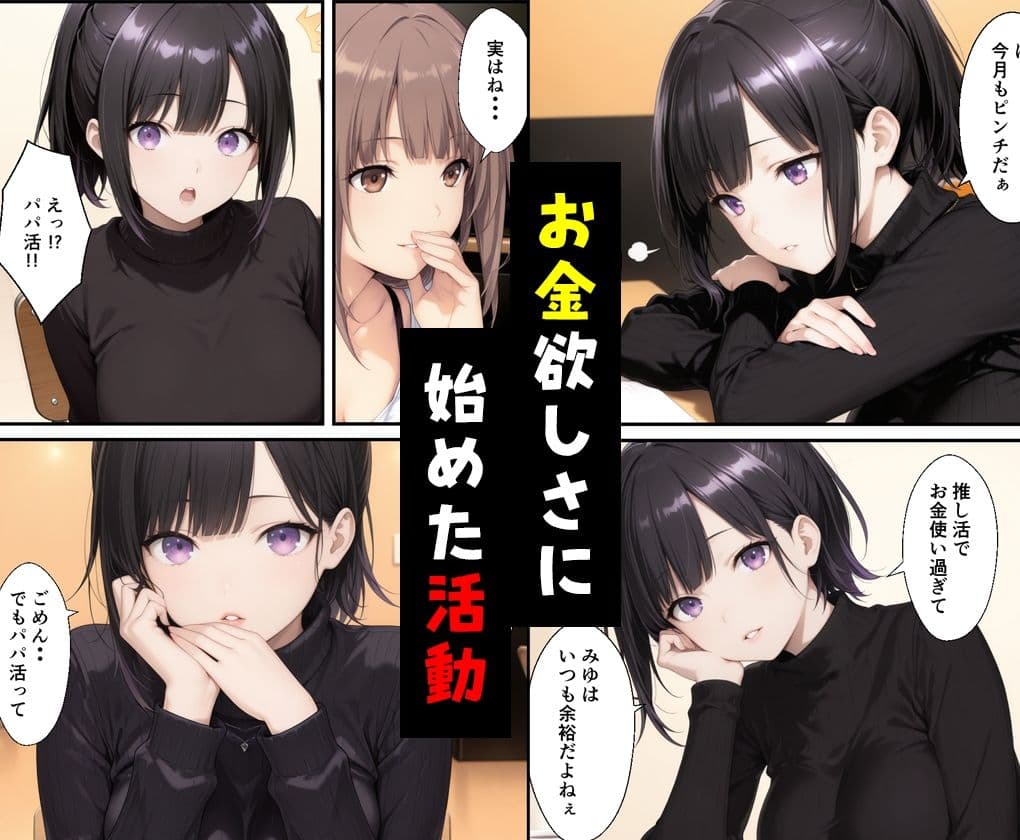 お金目的でオジ活始めたはずがハメられて嵌っちゃった サンプル 1