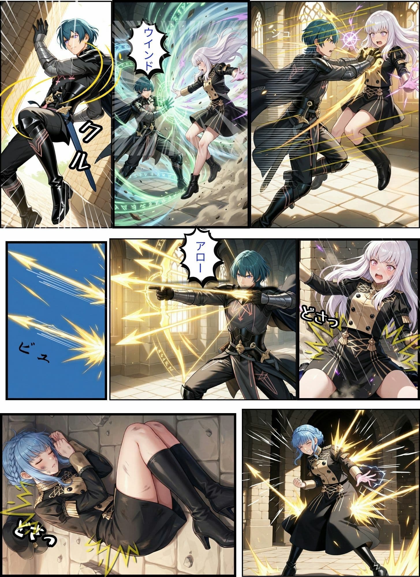 FE  修道院の先生と王様 サンプル 1