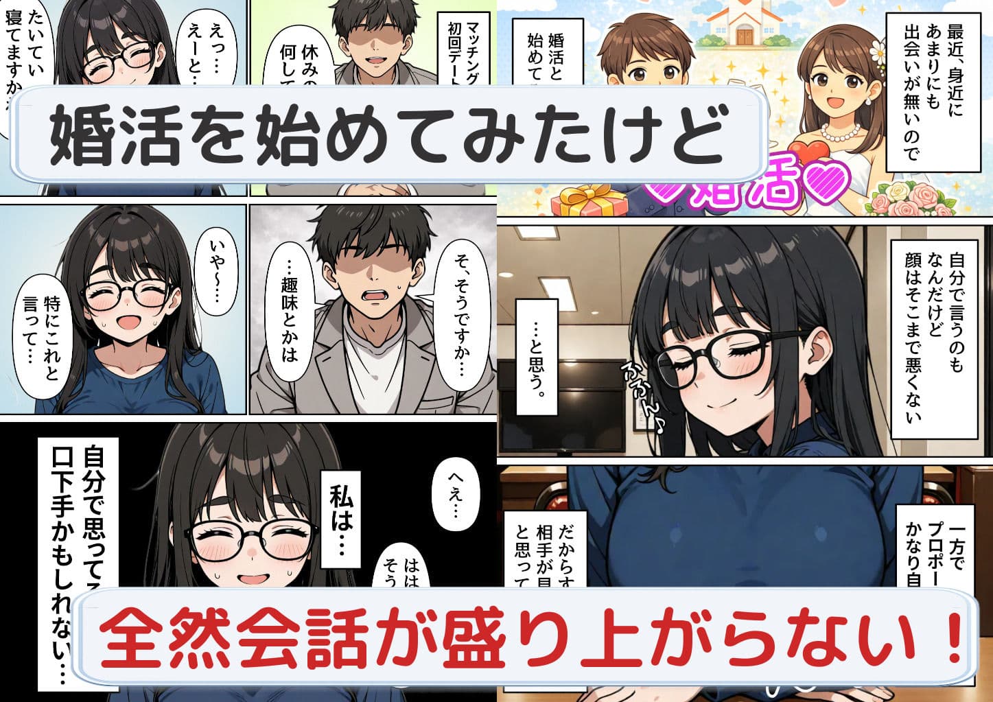 婚活連敗アラサーさんは今日もめちゃくちゃムラムラしてる サンプル 1