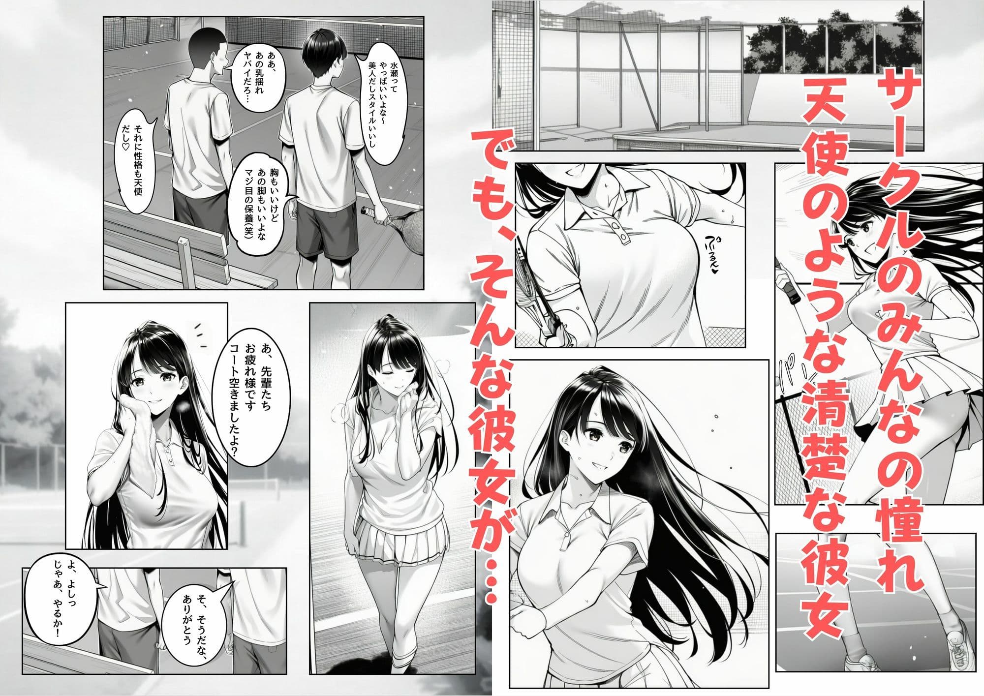 サークルの天使  先輩専用セフレに堕ちました サンプル 1