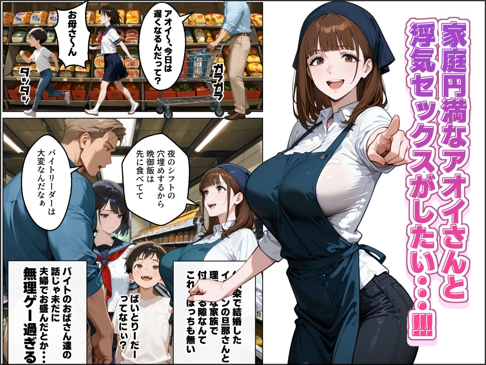 良妻賢母の記憶を改変して托卵させる話 サンプル 2