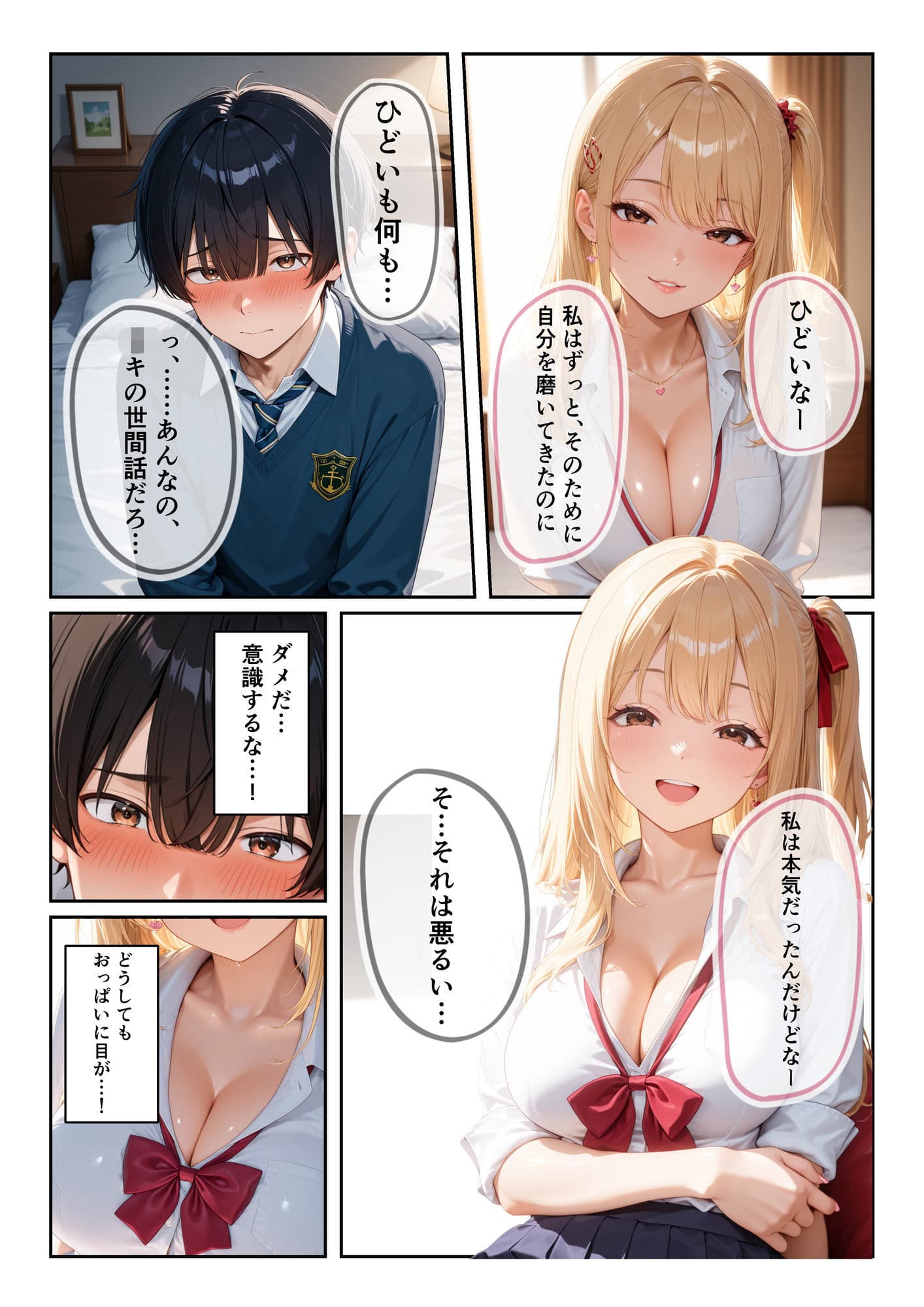 【紙灯工房総集編】催●リモコン逆転ハックからメス堕ち孕ませまで 金髪どエロギャルJK幼馴染・生意気妹・コスプレアンチ女を全員チ◯ポ堕ち！フルカラー サンプル 6