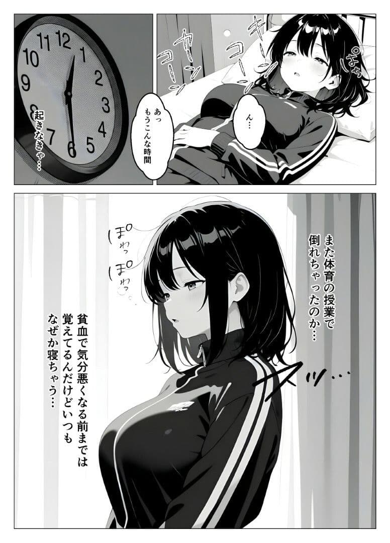 保健室常連の女子校生を寝ている間に犯しまくる話 サンプル 2