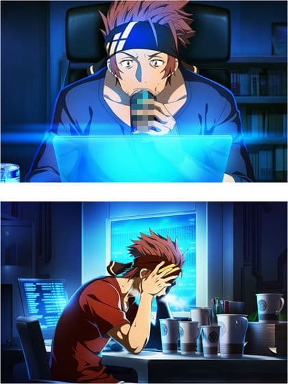 漫画  キリトの失態  p118あとがき1p サンプル 6