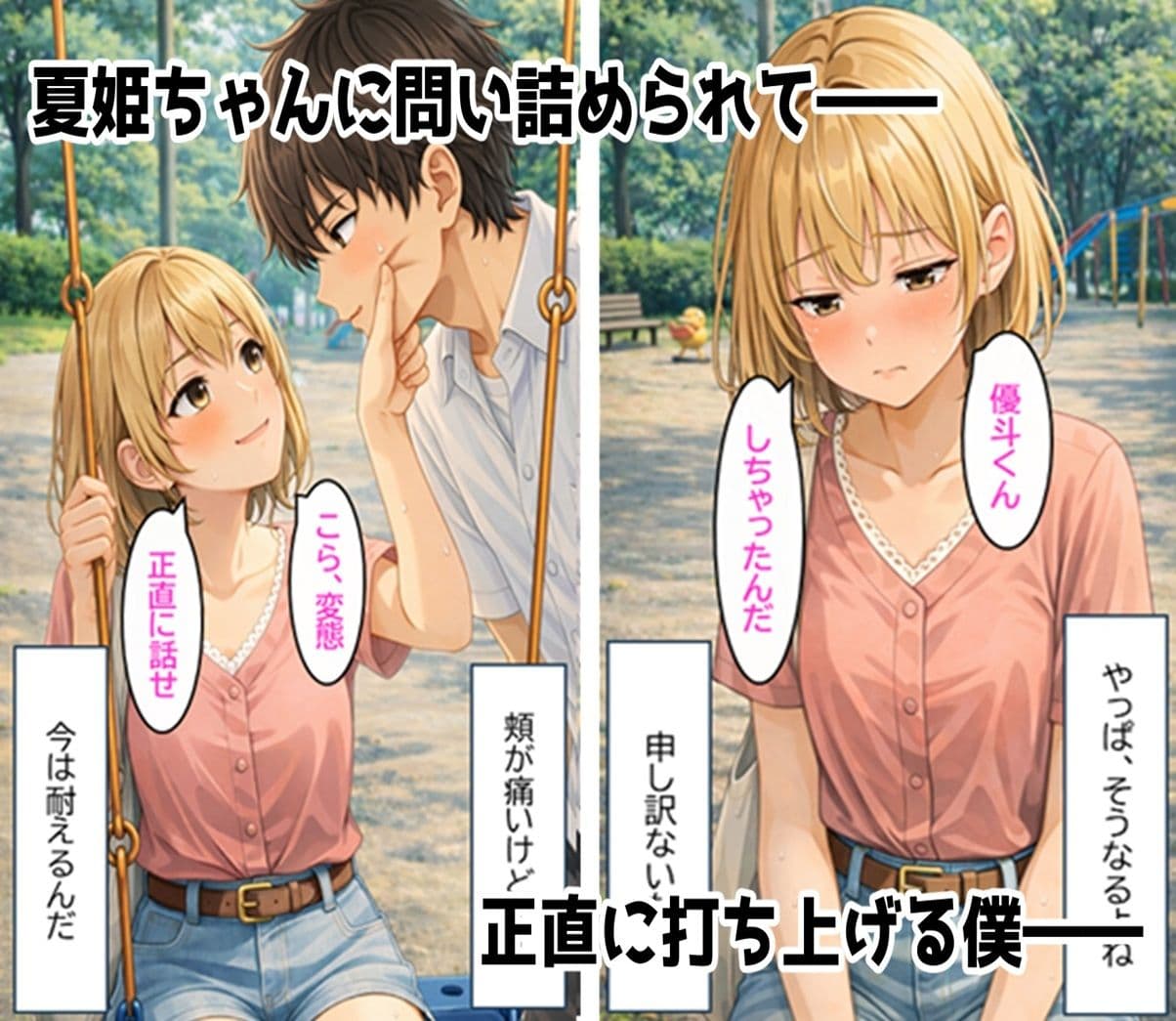 無防備すぎる同級生に、理性が追いつかなかった話 第8話「秘密を知った彼女」 サンプル 7