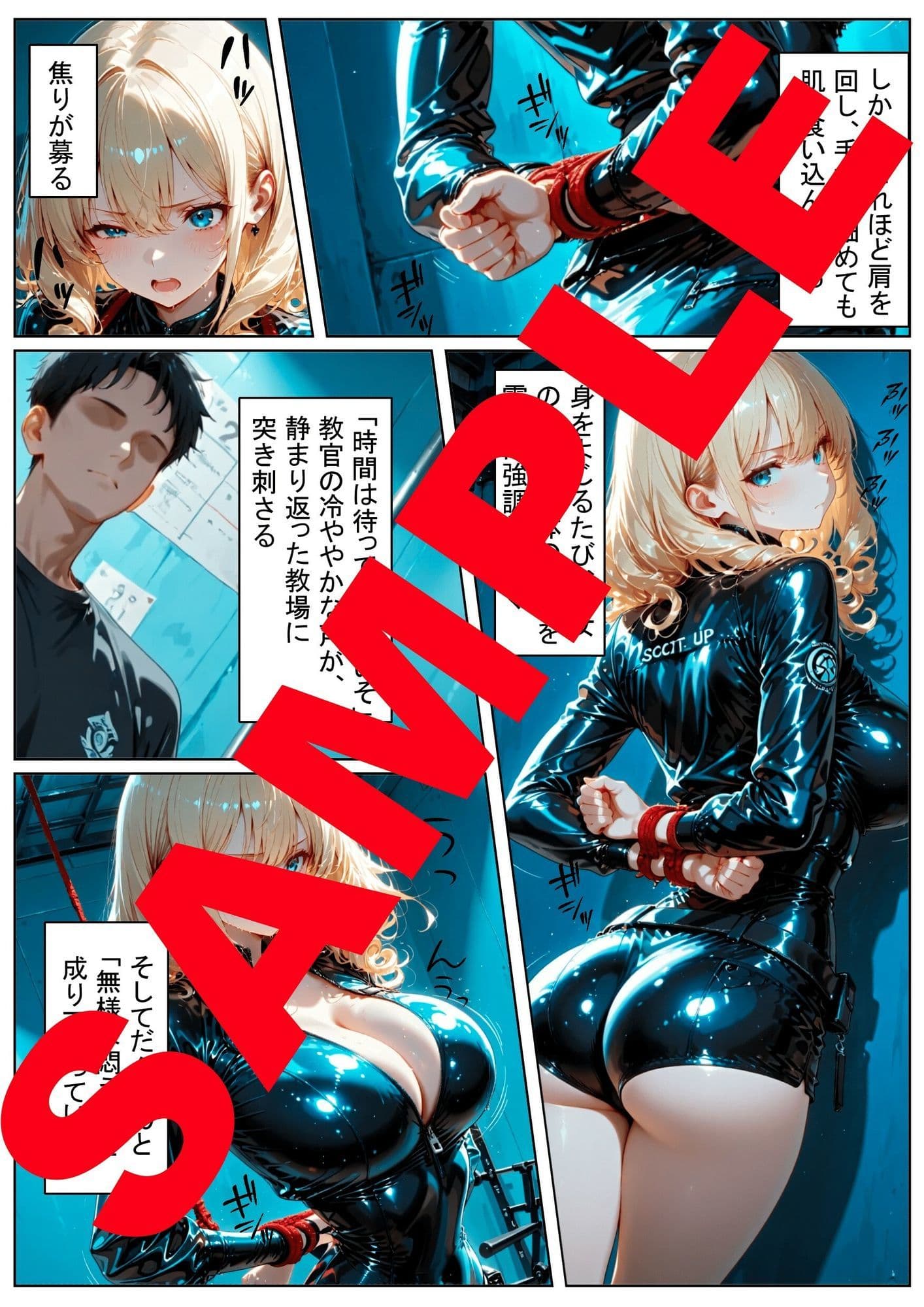 アカデミーの陥落 〜最高傑作の女スパイ、縄抜け訓練の果てに〜 サンプル 1