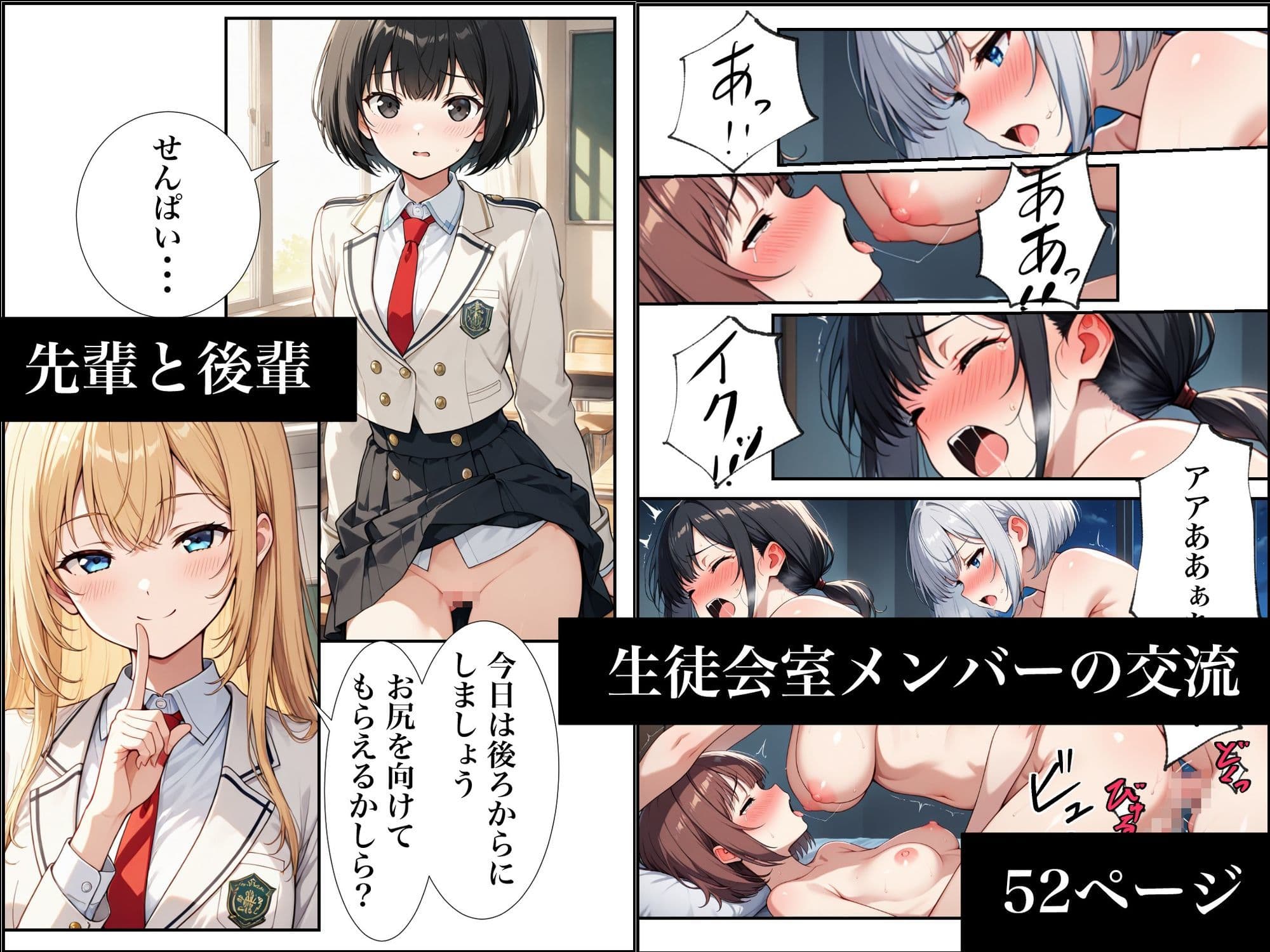 男のいない世界のフタナリとなった女の子たちの日常〜コミック52P+CG集448P〜 サンプル 3