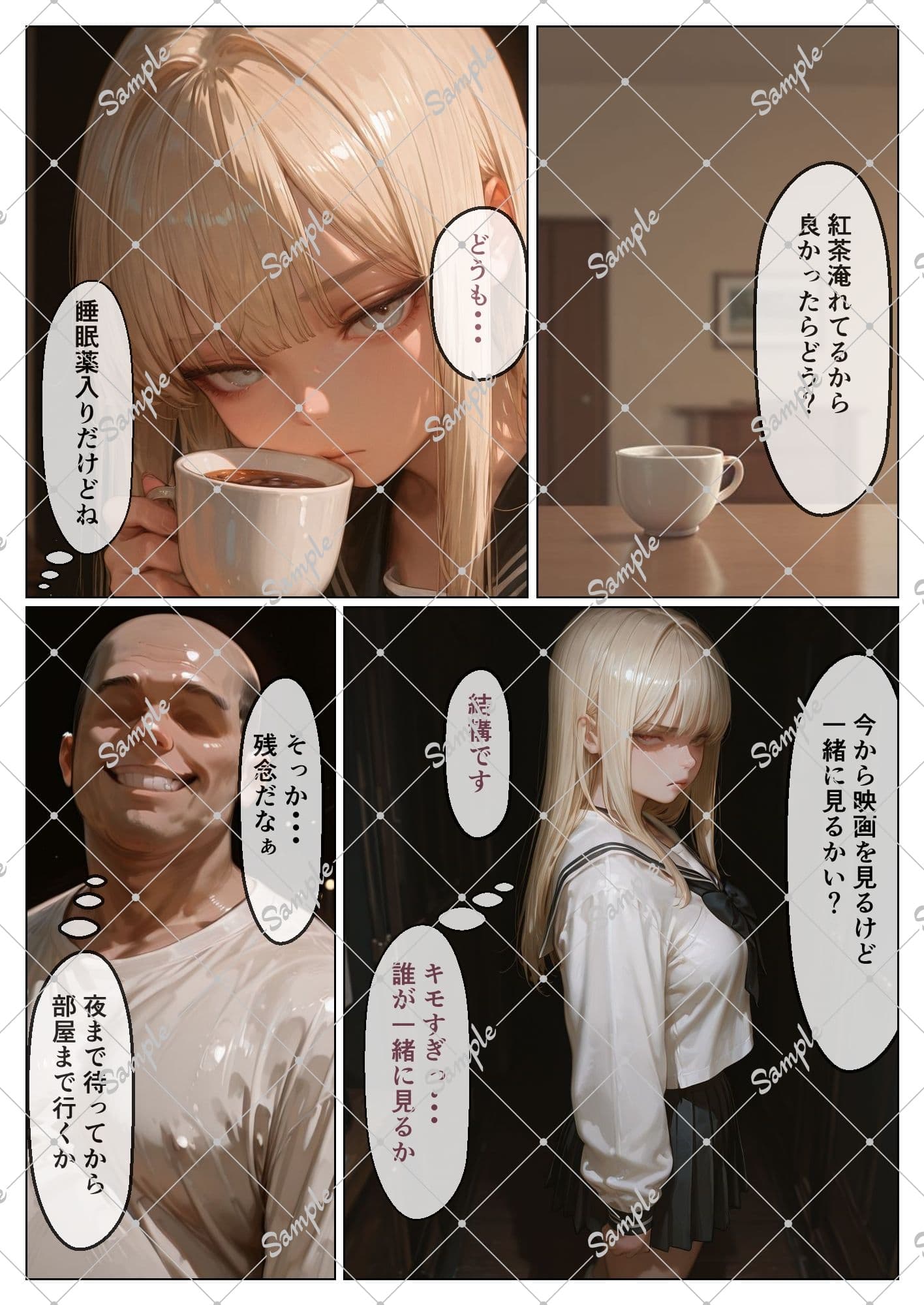 強●睡眠姦 睡眠薬で眠らせた姪にいろんなことをする話 -昏●少女シリーズ- サンプル 3