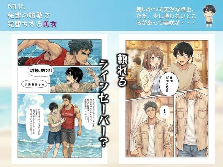 NTR:至宝の媚薬で完堕ちする美女 サンプル 2