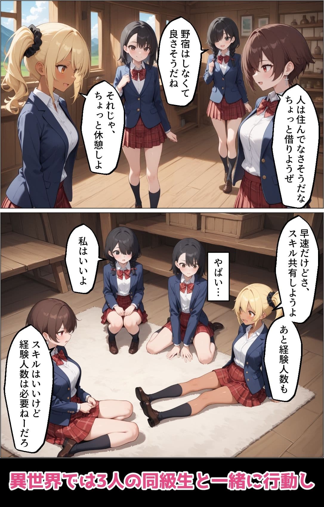 異世界転移でレズがペニスを手に入れてセックスで無双した件 サンプル 5