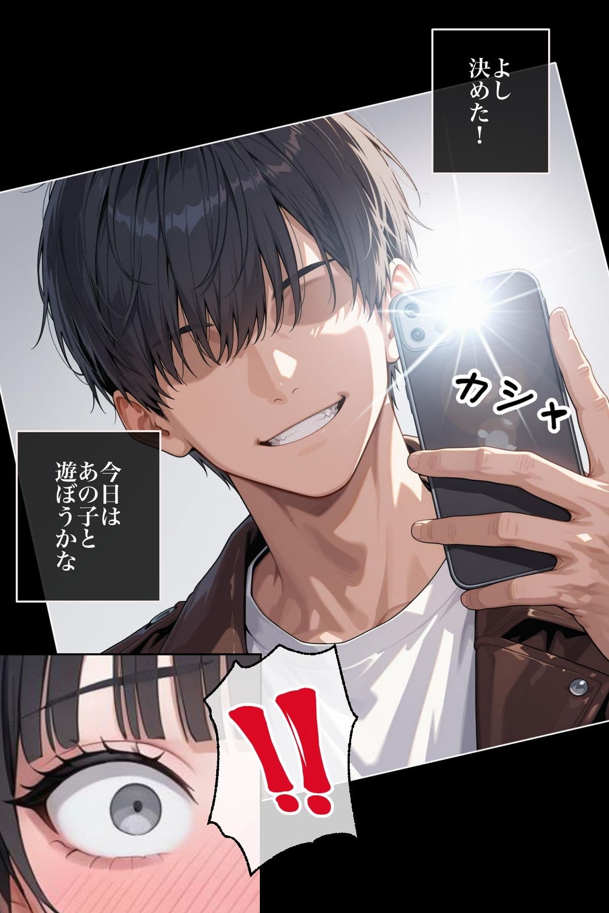美女の身体の自由を奪う 魔法のスマホ サンプル 3