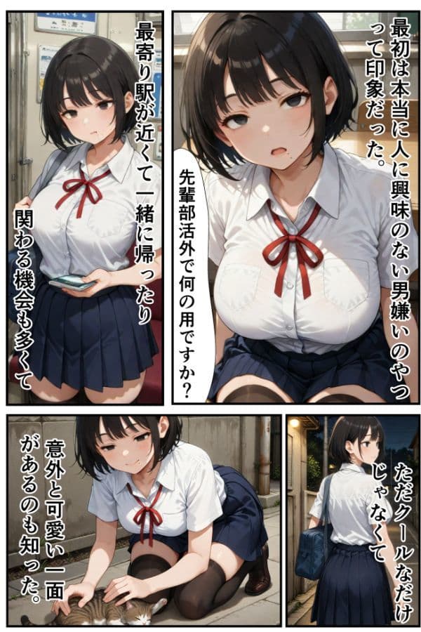 俺「だけ」の事が大大大好きなクーデレ後輩ー大好きなあなたへー【完結総集編+IF】 サンプル 1