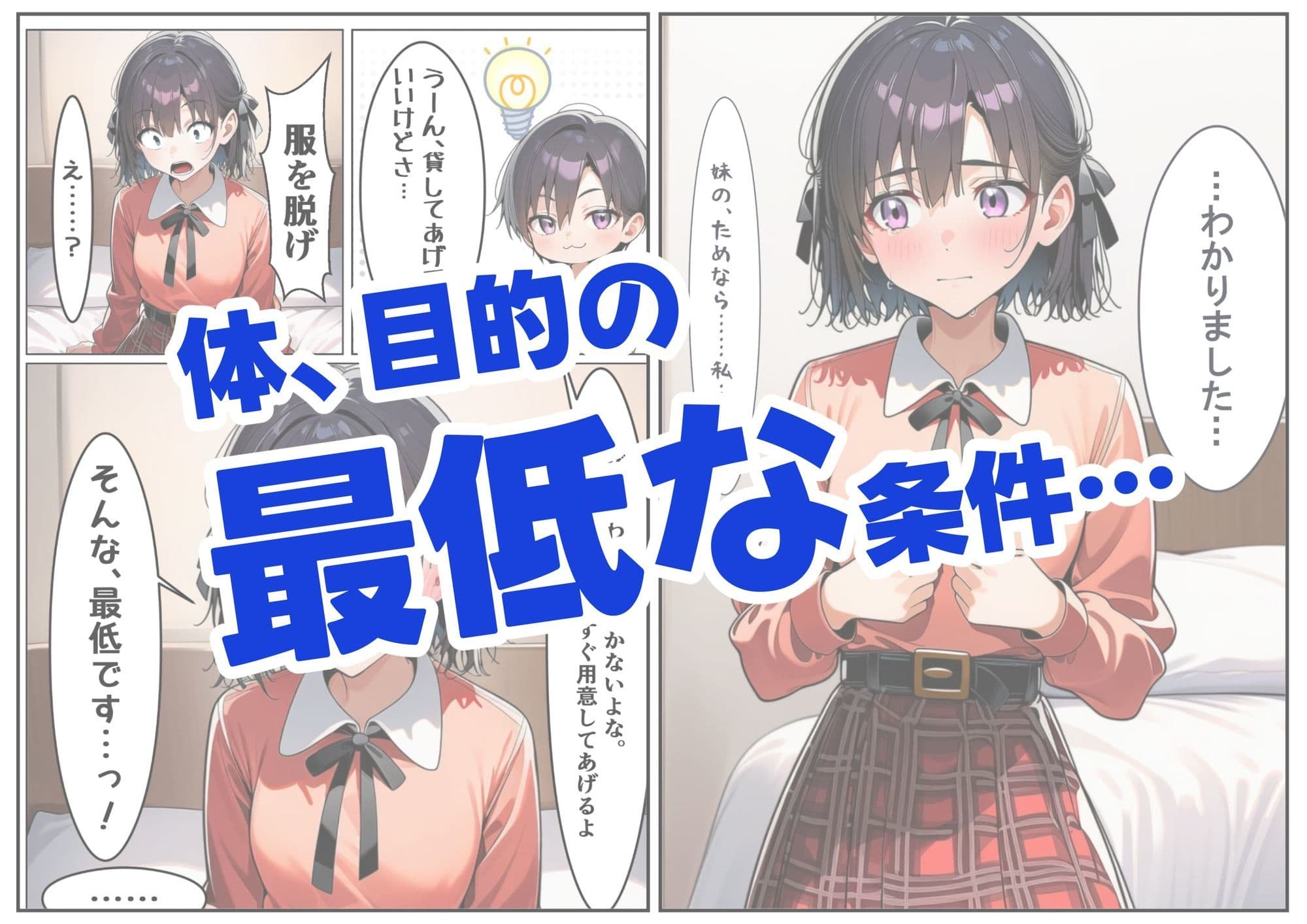 妹の手術代のために…最低な条件を呑んだ清楚なお姉ちゃんが、屈辱と快楽に溺れて堕ちるまで。 サンプル 2