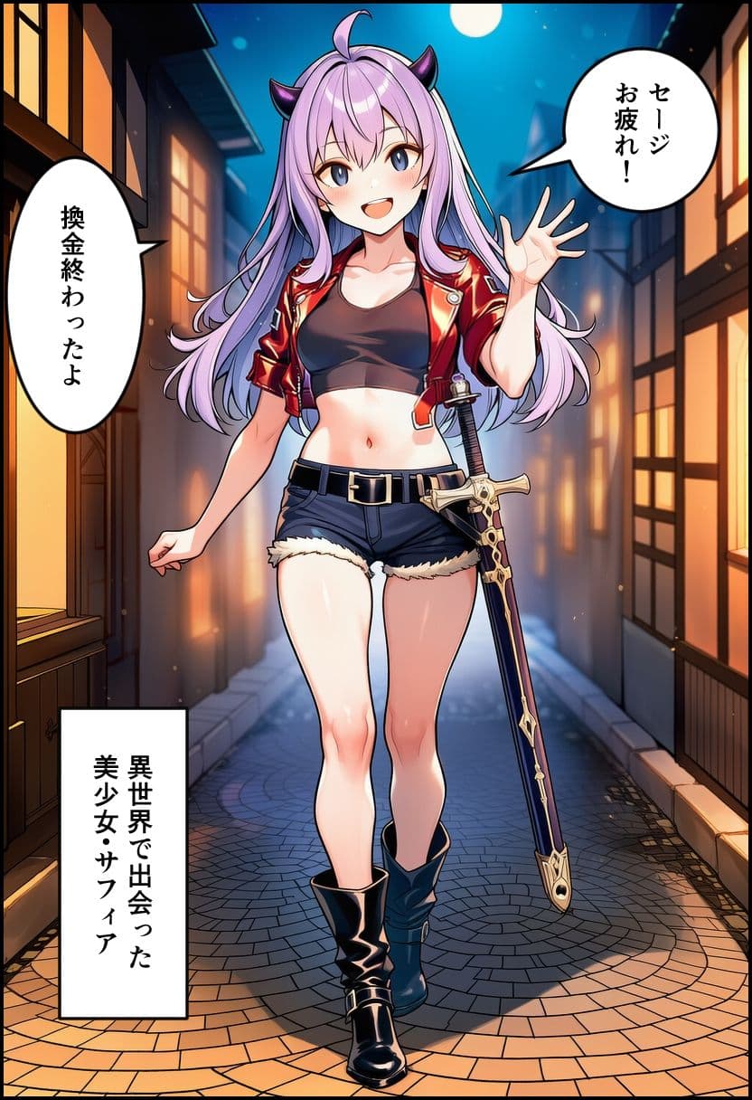 命懸けで戦った日の夜、 惚れたサキュバスを犯し、犯●れ、 全て出し切って……彼女の胸で眠りに落ちるまで。 サンプル 1