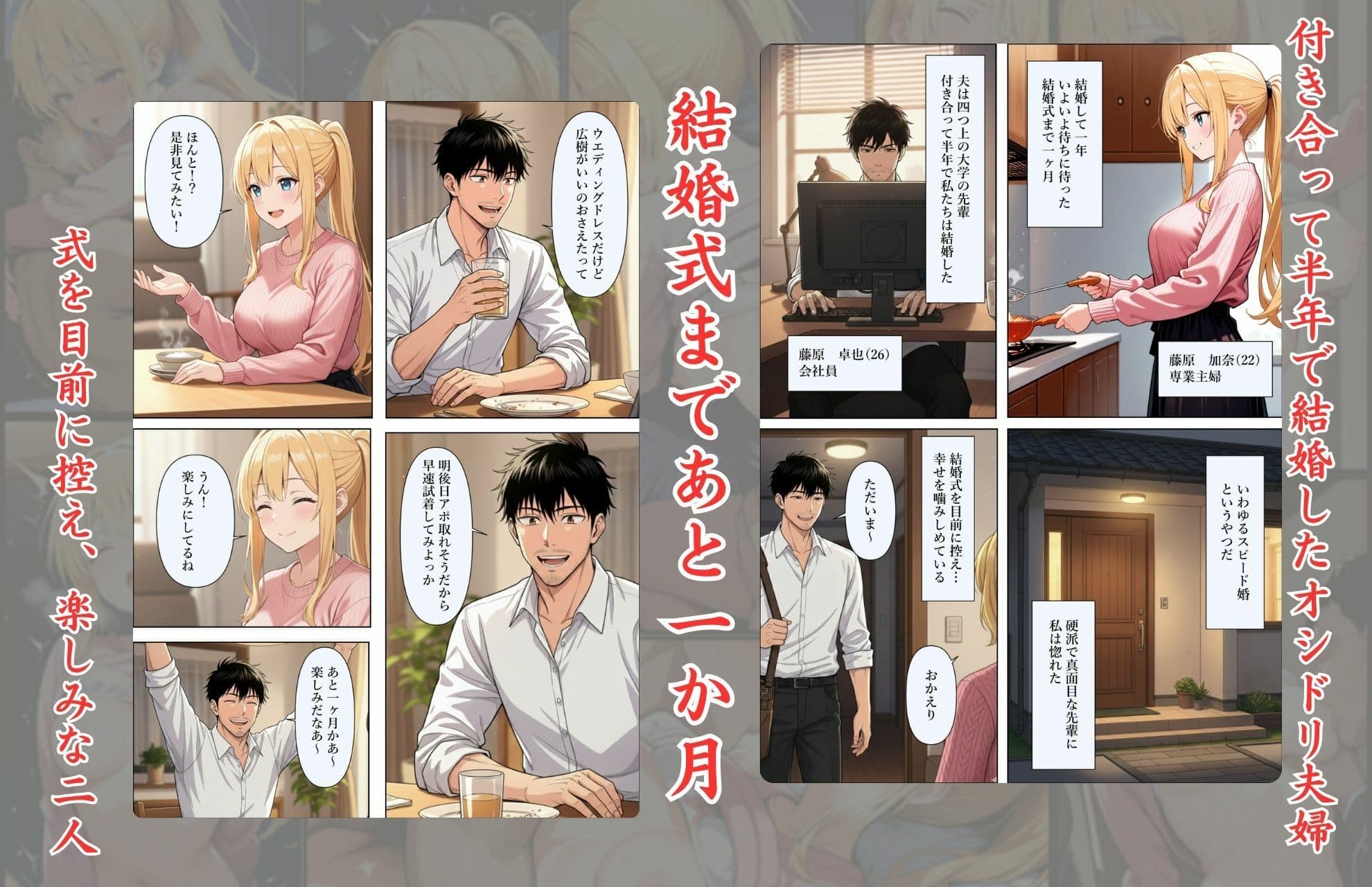 結婚式前夜に… サンプル 3