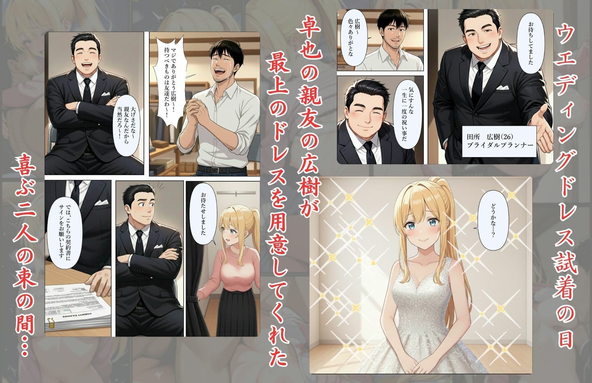 結婚式前夜に… サンプル 5