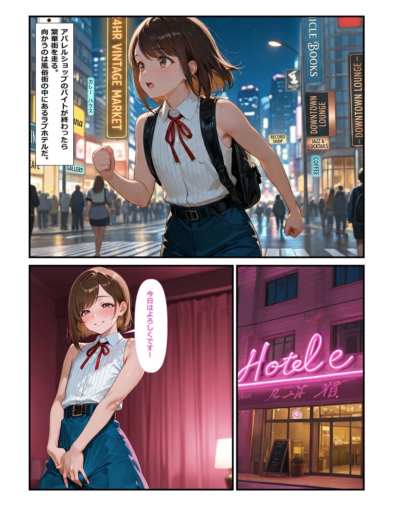 オシャレ男の娘ニューハーフ肉便器に堕ちる サンプル 2