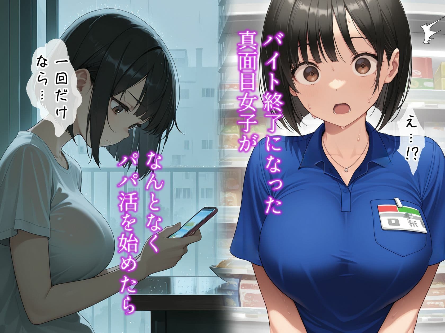 パパ活女子の‘初夜’は蜜の味〜優等生の堕とし方〜 サンプル 2