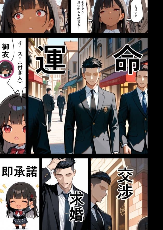 お姫様、見初めた男子を伴侶にする サンプル 6