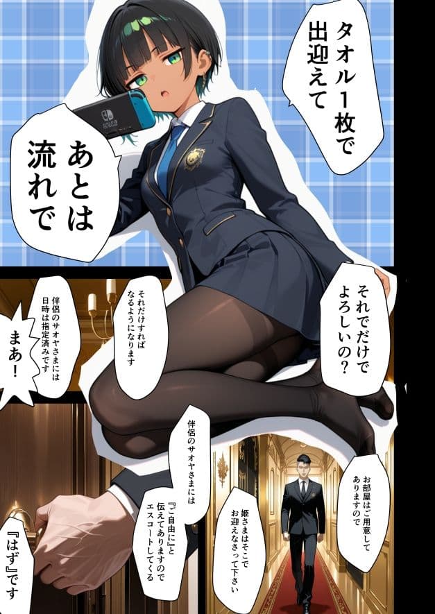 お姫様、見初めた男子を伴侶にする サンプル 8