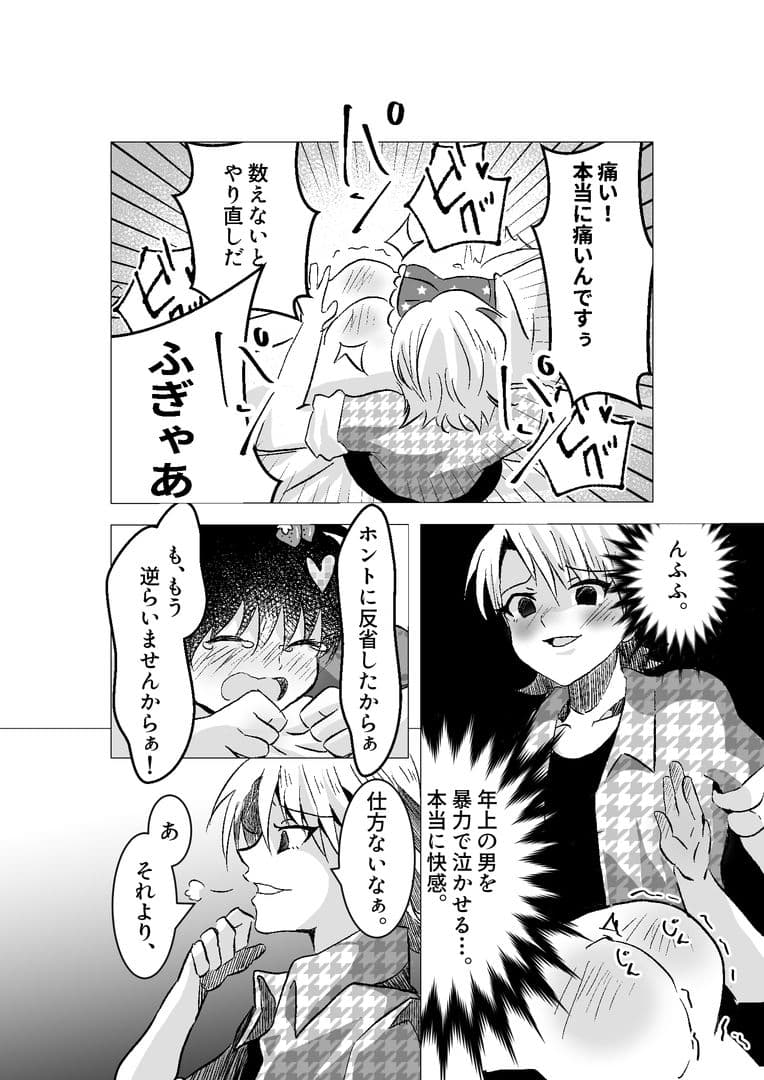 ドS女性専用高級風俗店〜妹系男子指名 ふたなりS女優奈の場合〜 サンプル 2