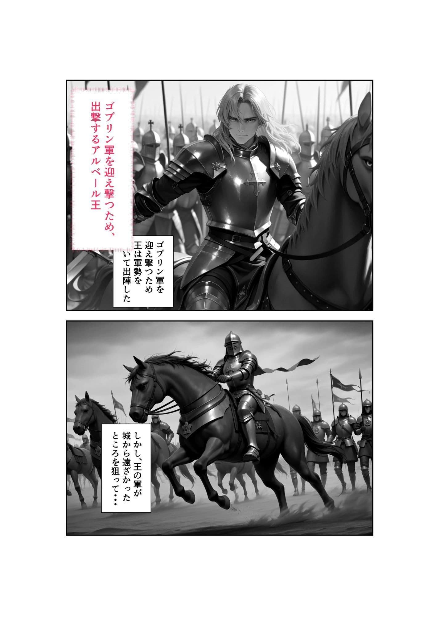 Captured（キャプチャード）囚われの王妃  第1章 サンプル 3