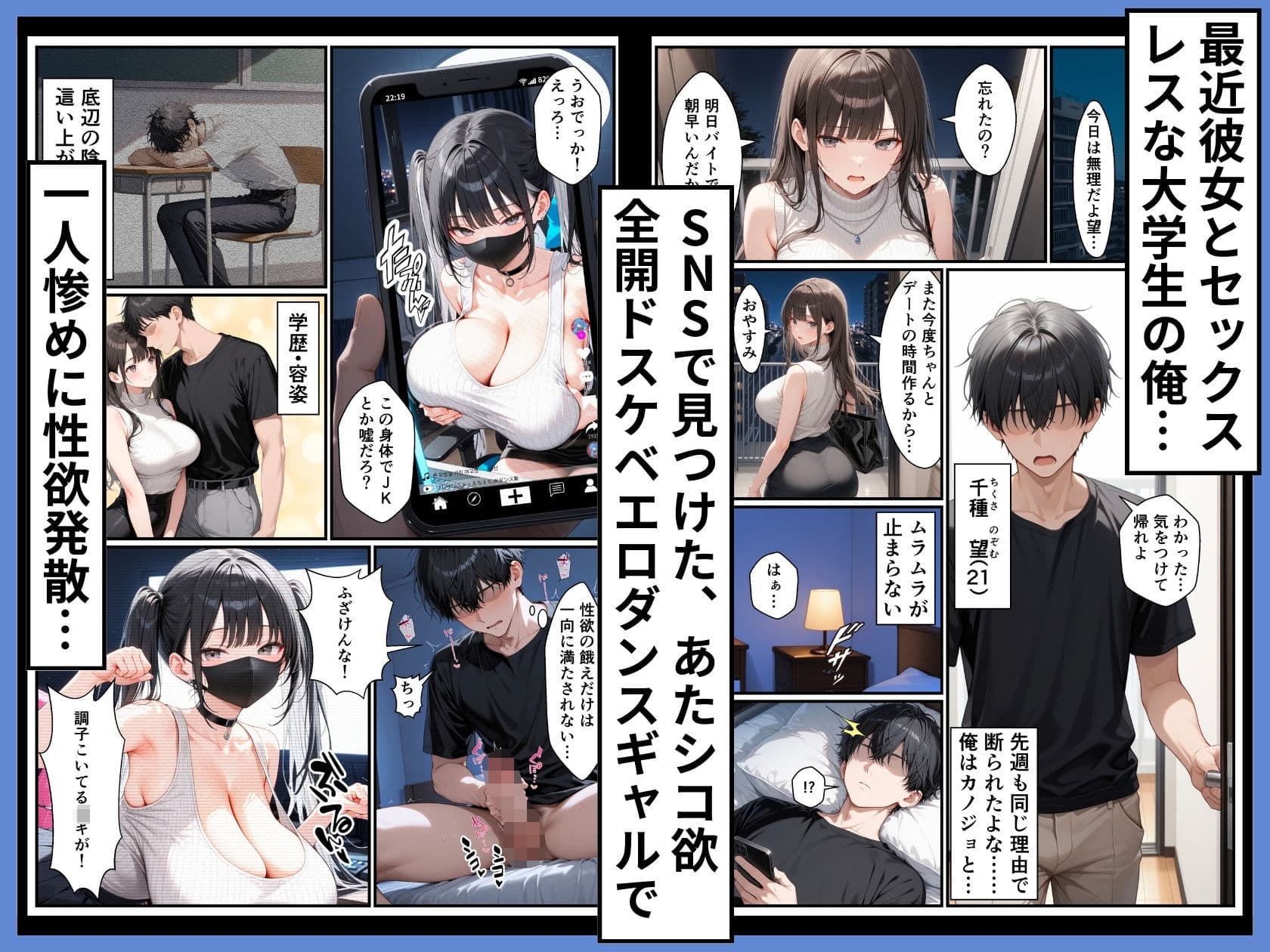 フォロワー350万人エロダンスギャルは元陰キャの妹だった！？〜ドスケベ長乳妹わからせ近親相姦 サンプル 2