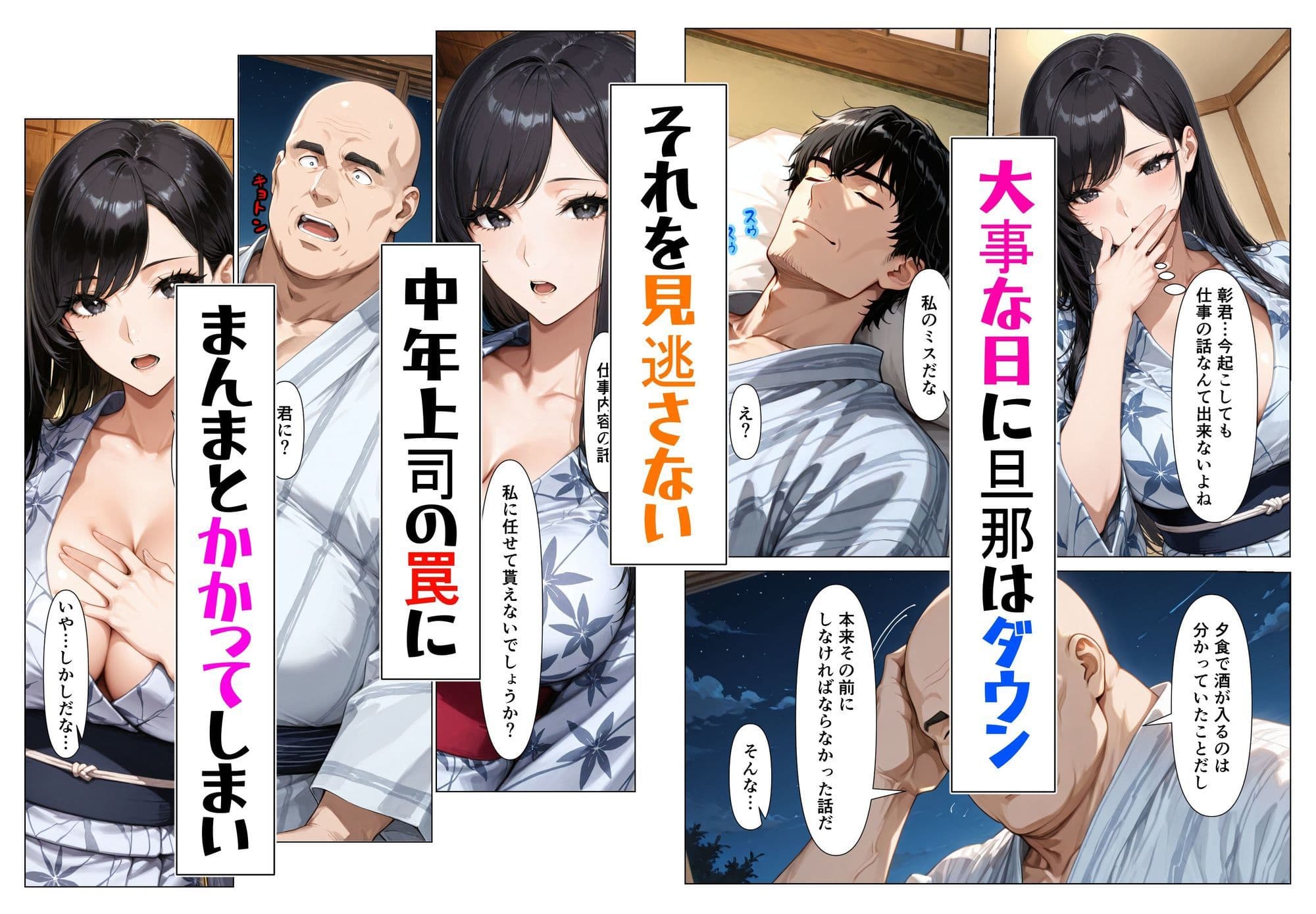 気の強い人妻が寝取られ孕まされ托卵ストーリー サンプル 4