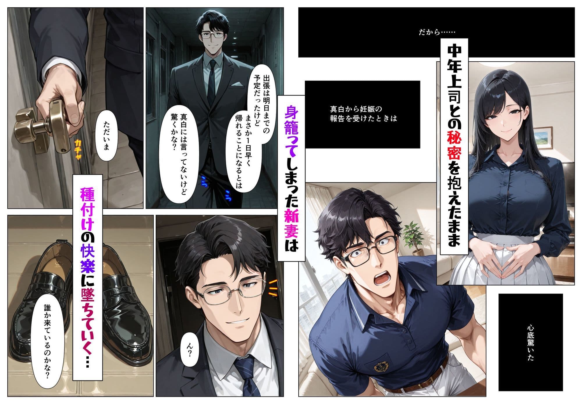 気の強い人妻が寝取られ孕まされ托卵ストーリー サンプル 10