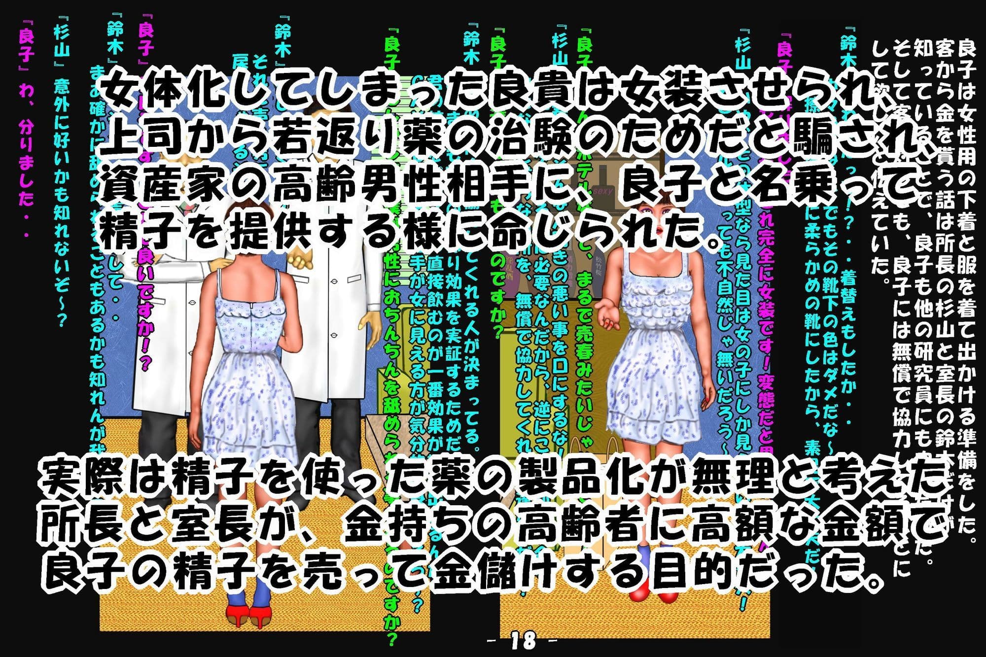 若返り薬part1，part2 サンプル 2