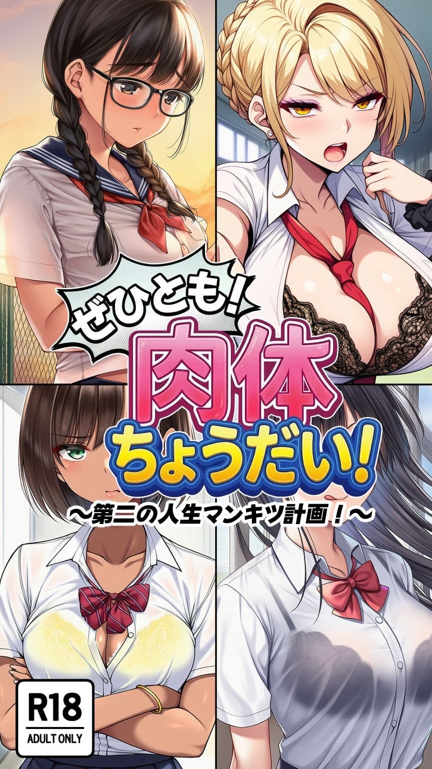 ぜひとも！肉体ちょうだい〜第二の人生マンキツ計画！〜 サンプル 4