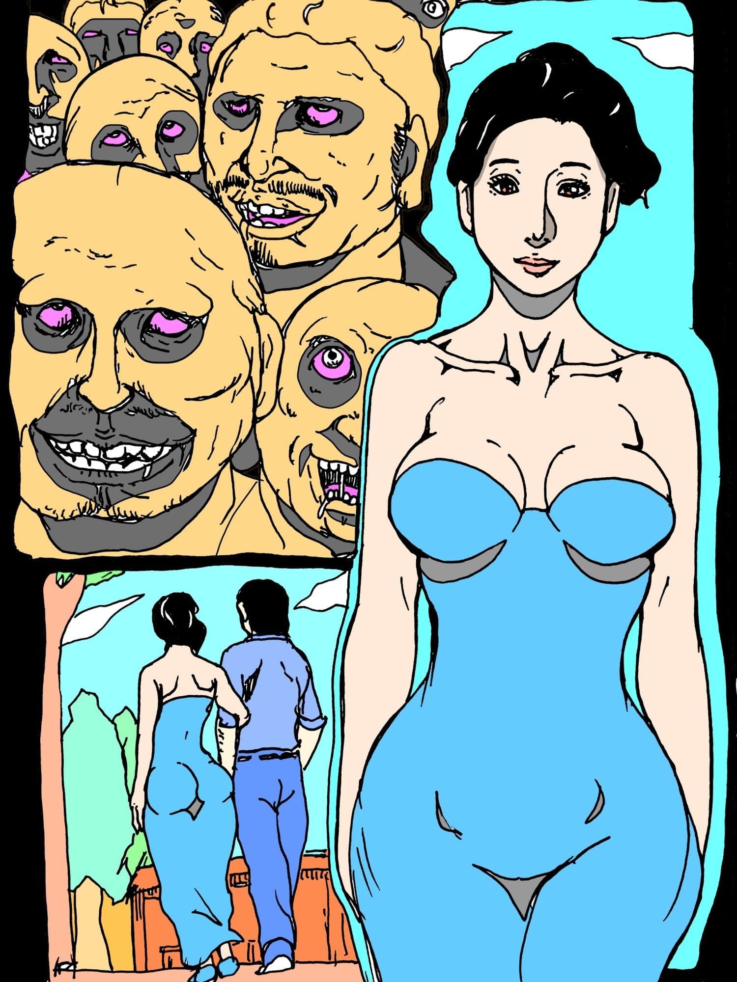 貪られた美人妻 サンプル 5