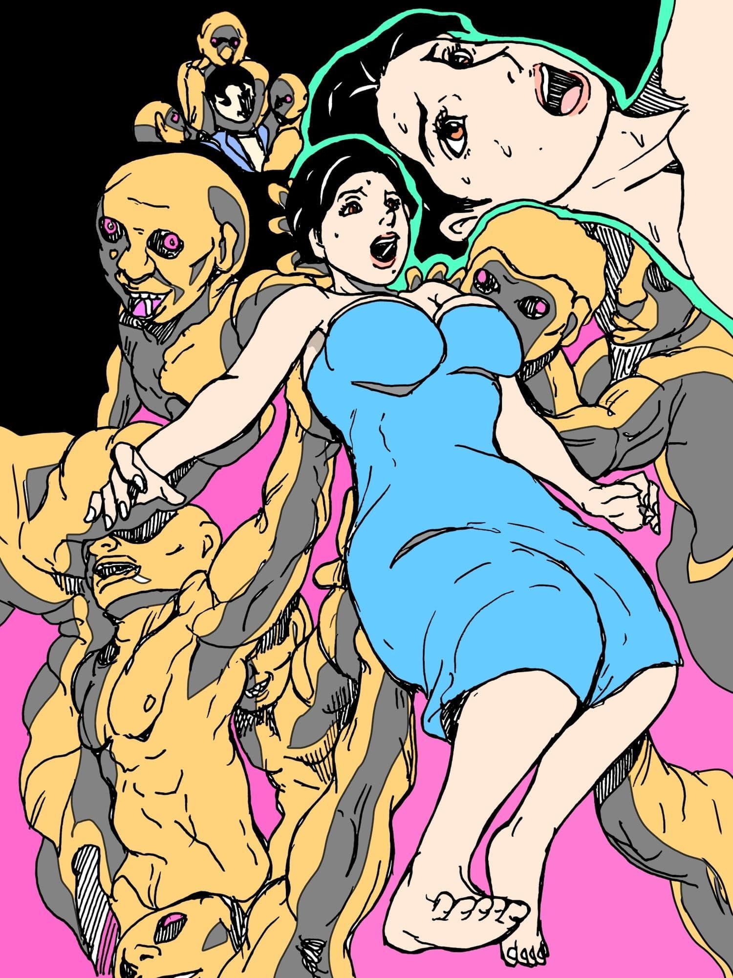 貪られた美人妻 サンプル 8