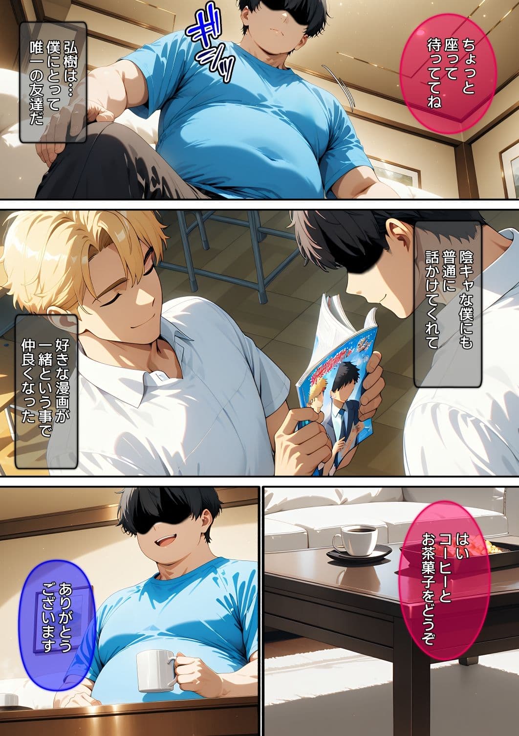 【漫画】親友のお母さんを壊した話 サンプル 3