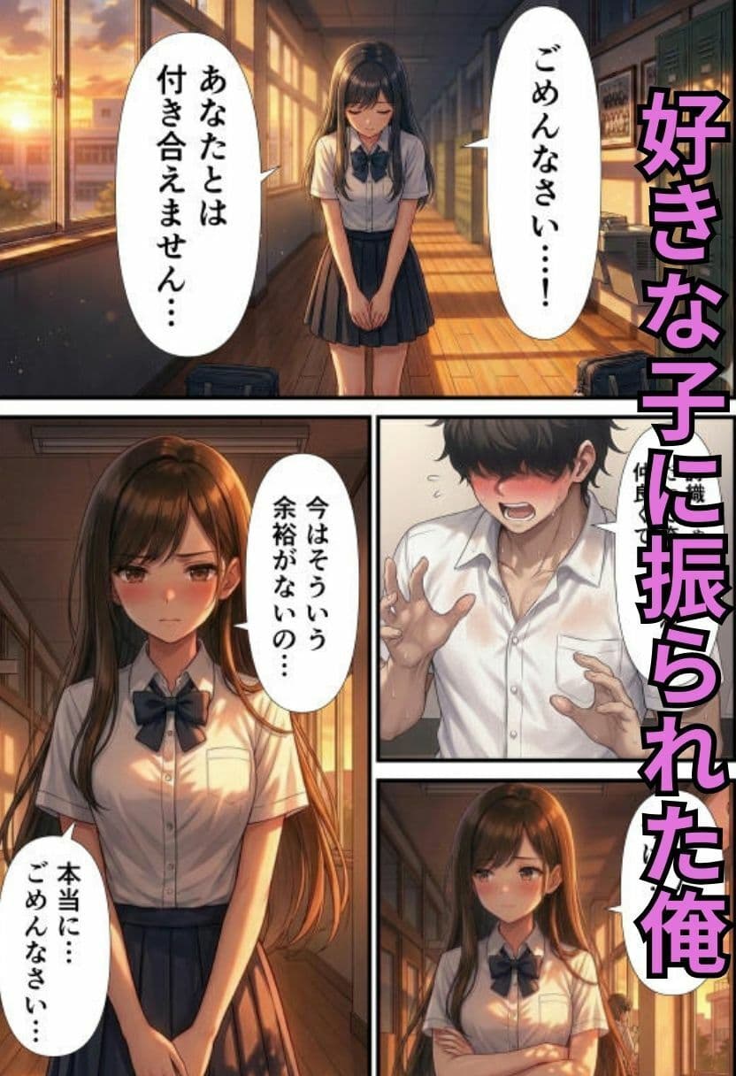 腹肉ぽっちゃり熟女を雑に抱く〜好きな子に振られたが、彼女のお母さんを代わりに抱いた話〜 サンプル 4