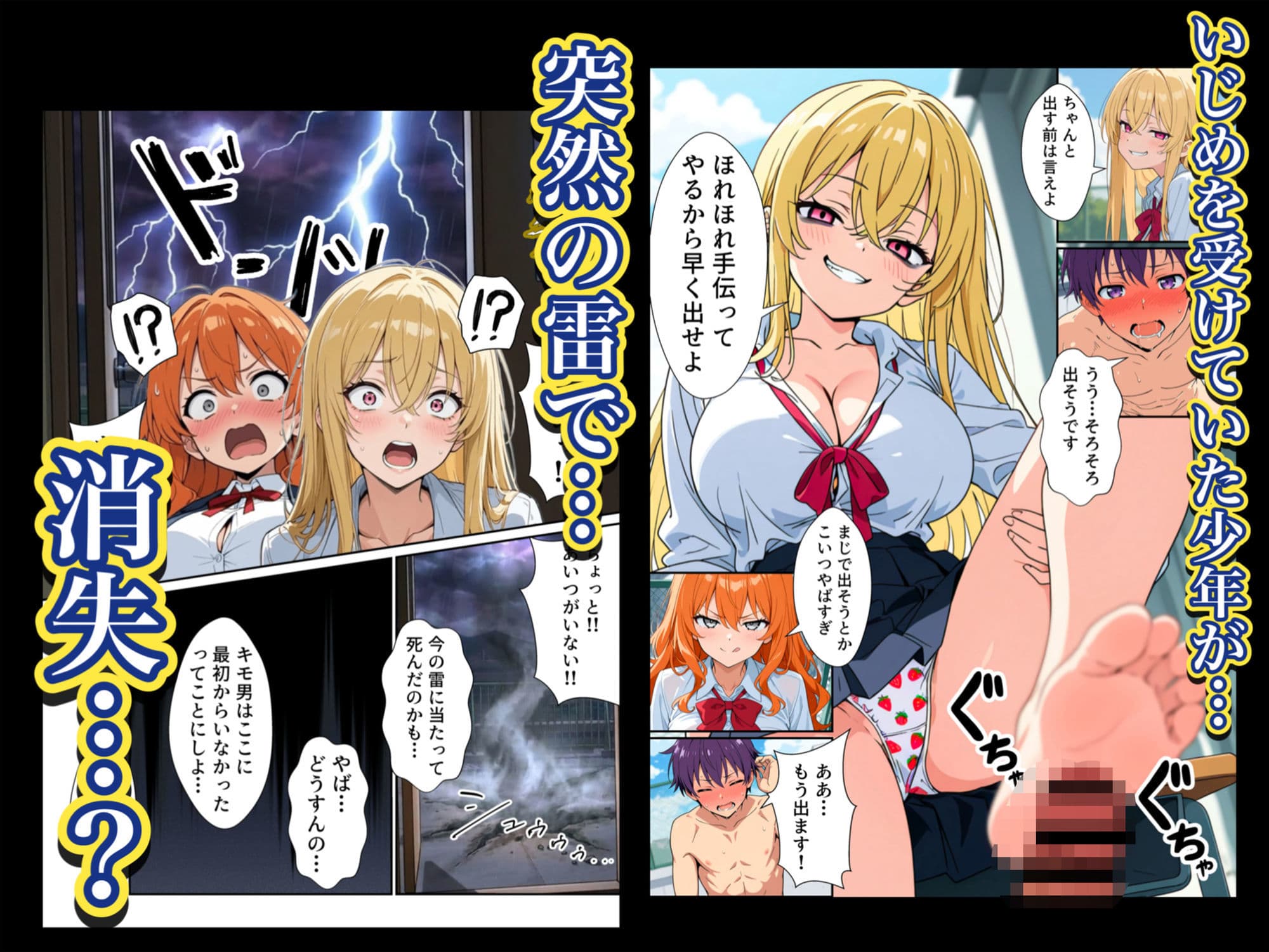 異世界召喚された最弱の雷魔法使い、体術で無双しまくり国へ復讐し、女全員を性奴●にした話 サンプル 1