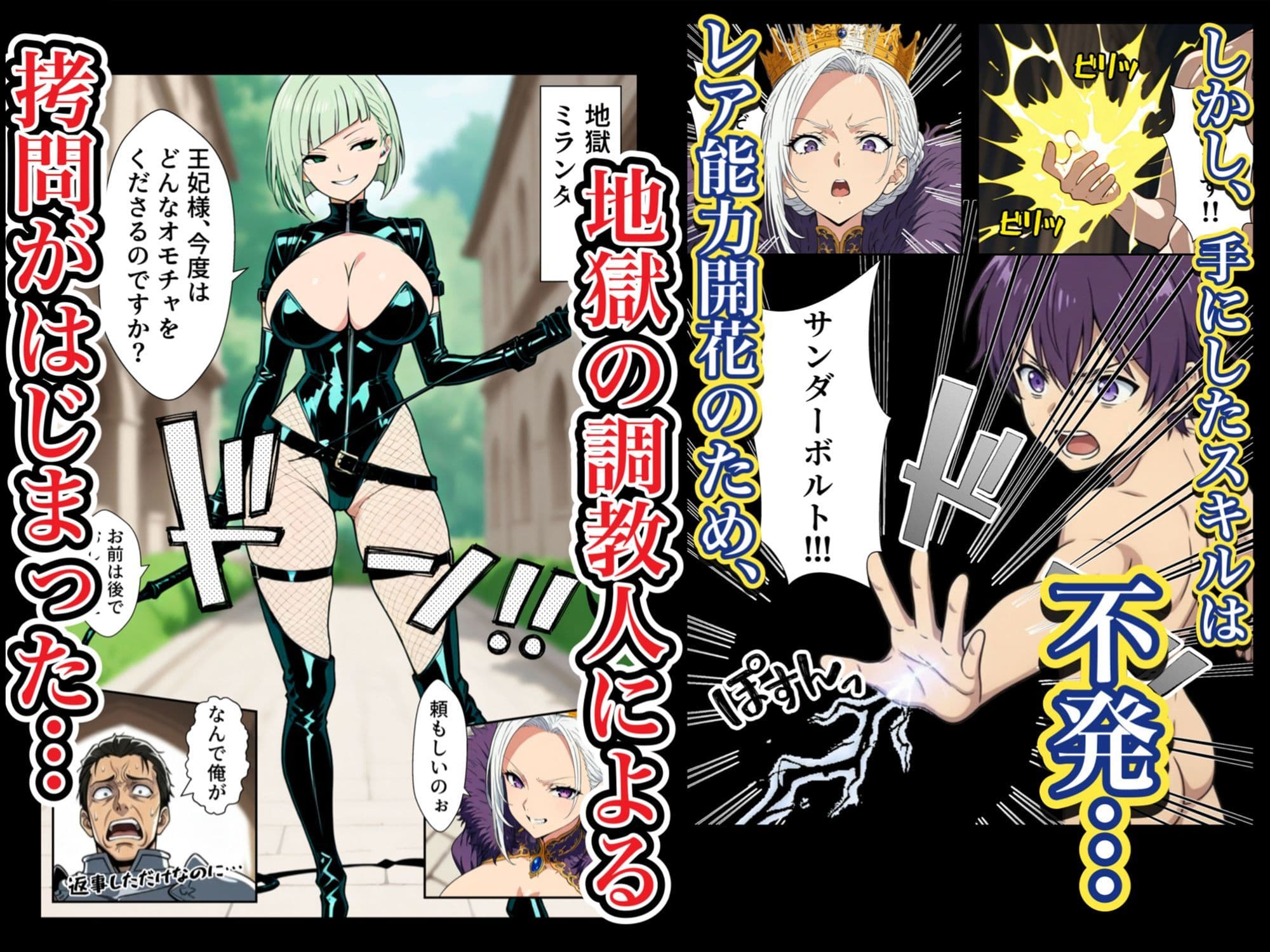 異世界召喚された最弱の雷魔法使い、体術で無双しまくり国へ復讐し、女全員を性奴●にした話 サンプル 3