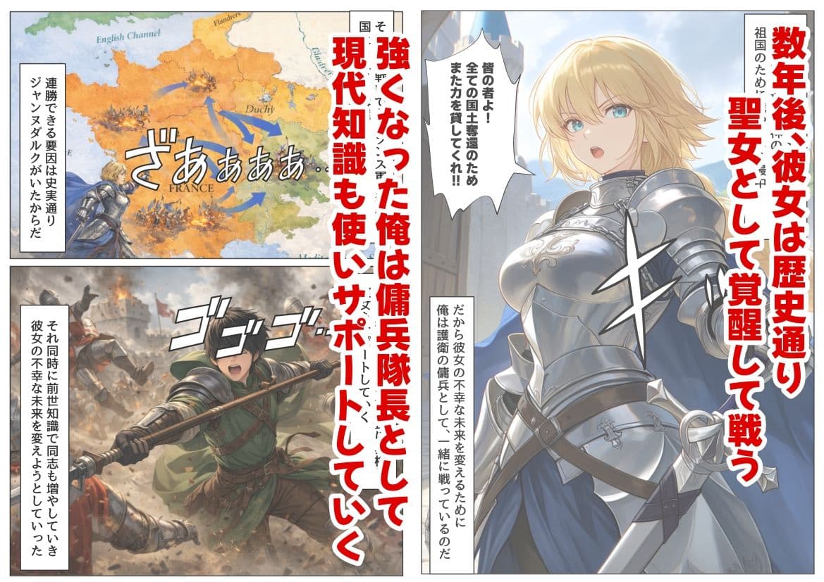 ジャンヌダル●の幼馴染に転生した俺は、彼女の悲惨な歴史を変える！！ サンプル 3