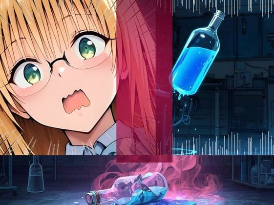 深夜の研究室で大発明！？ ティア先生、自らの媚薬で大暴走！ サンプル 2