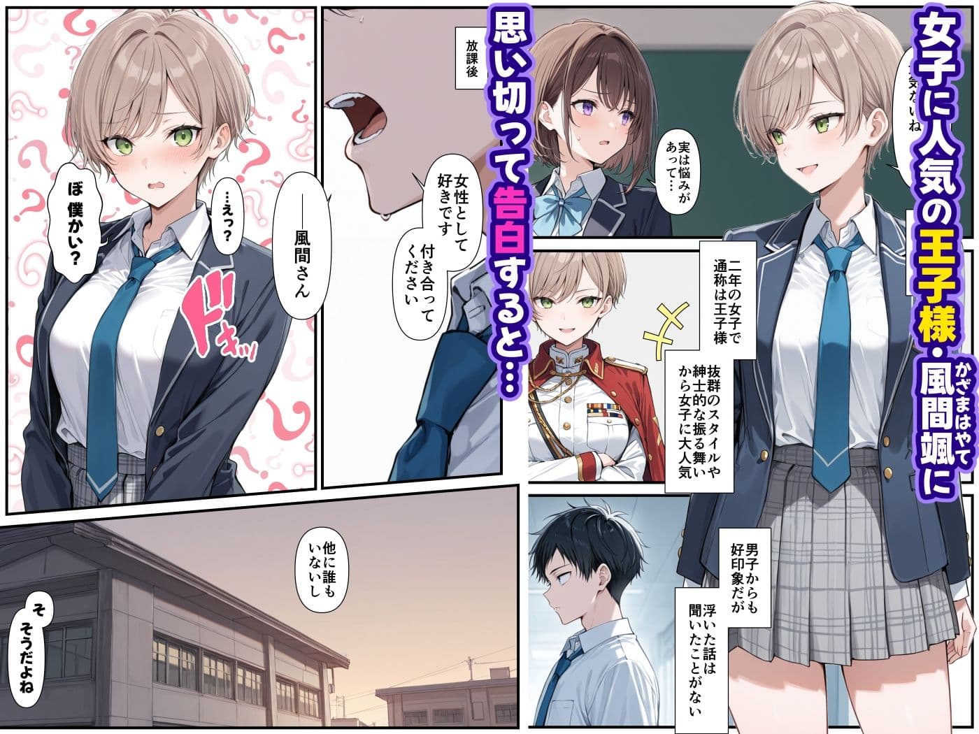 王子様の雌を俺だけが知っている サンプル 1