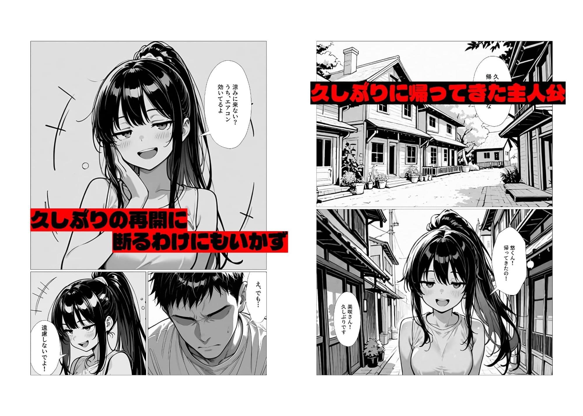 となりのおねえさんにしぼられる サンプル 1