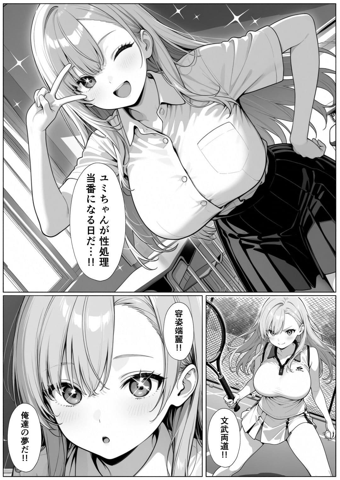 学校一の爆乳美少女が先輩の絶倫中出しで分からせられて全員のオナホに堕ちる話 サンプル 2