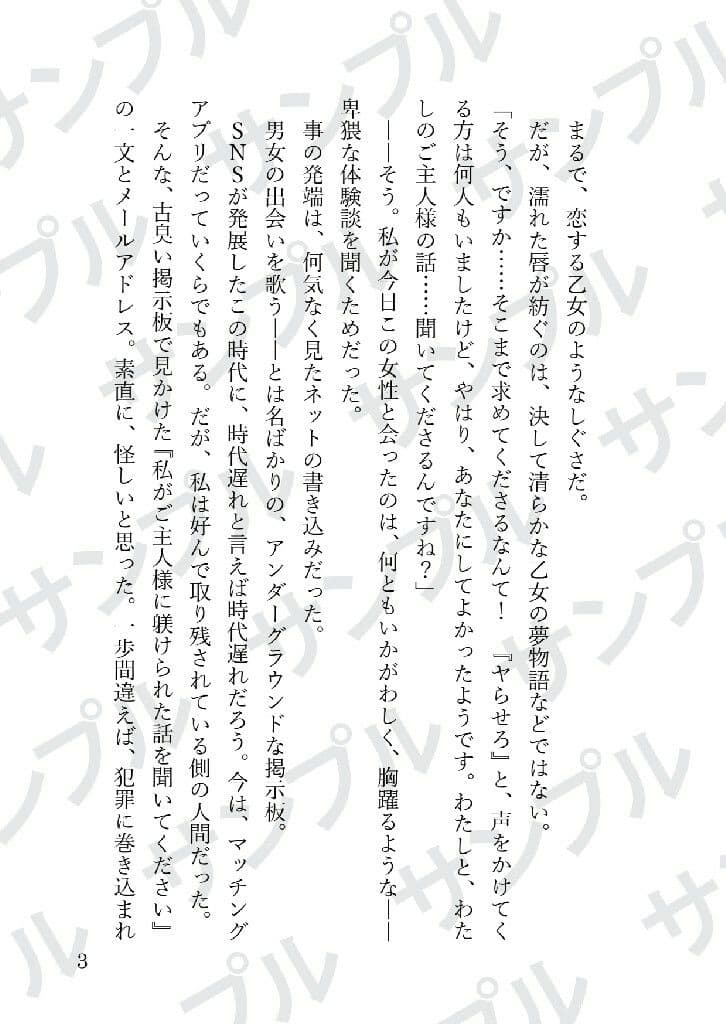被虐の女〜私がご主人様に躾けられた話を聞いてください〜 サンプル 4