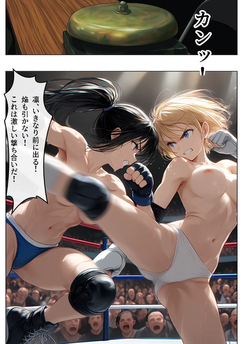 おっぱいバトル王座決定戦【没カットおまけ付き】 サンプル 2