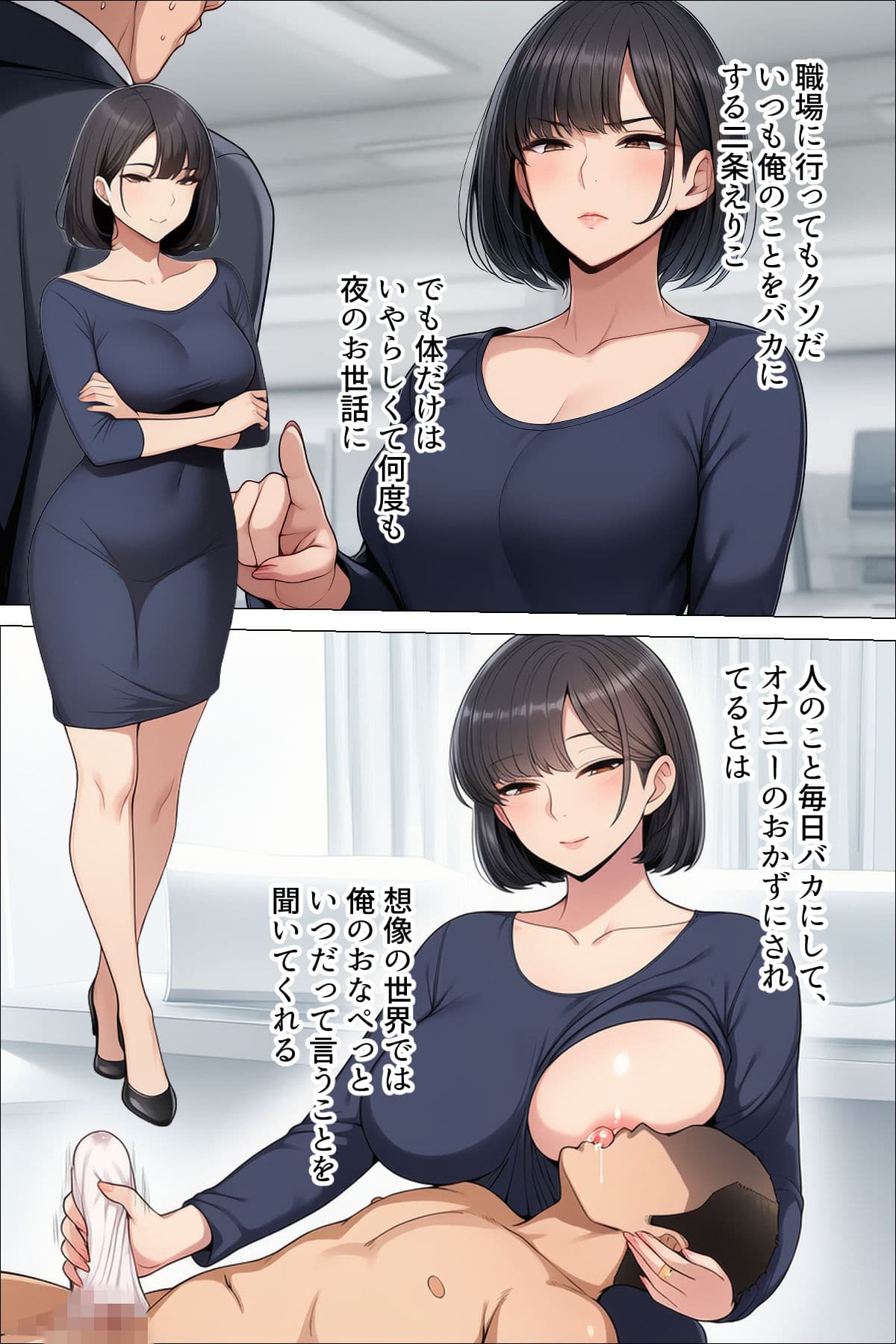 【漫画】やめられない男 サンプル 5