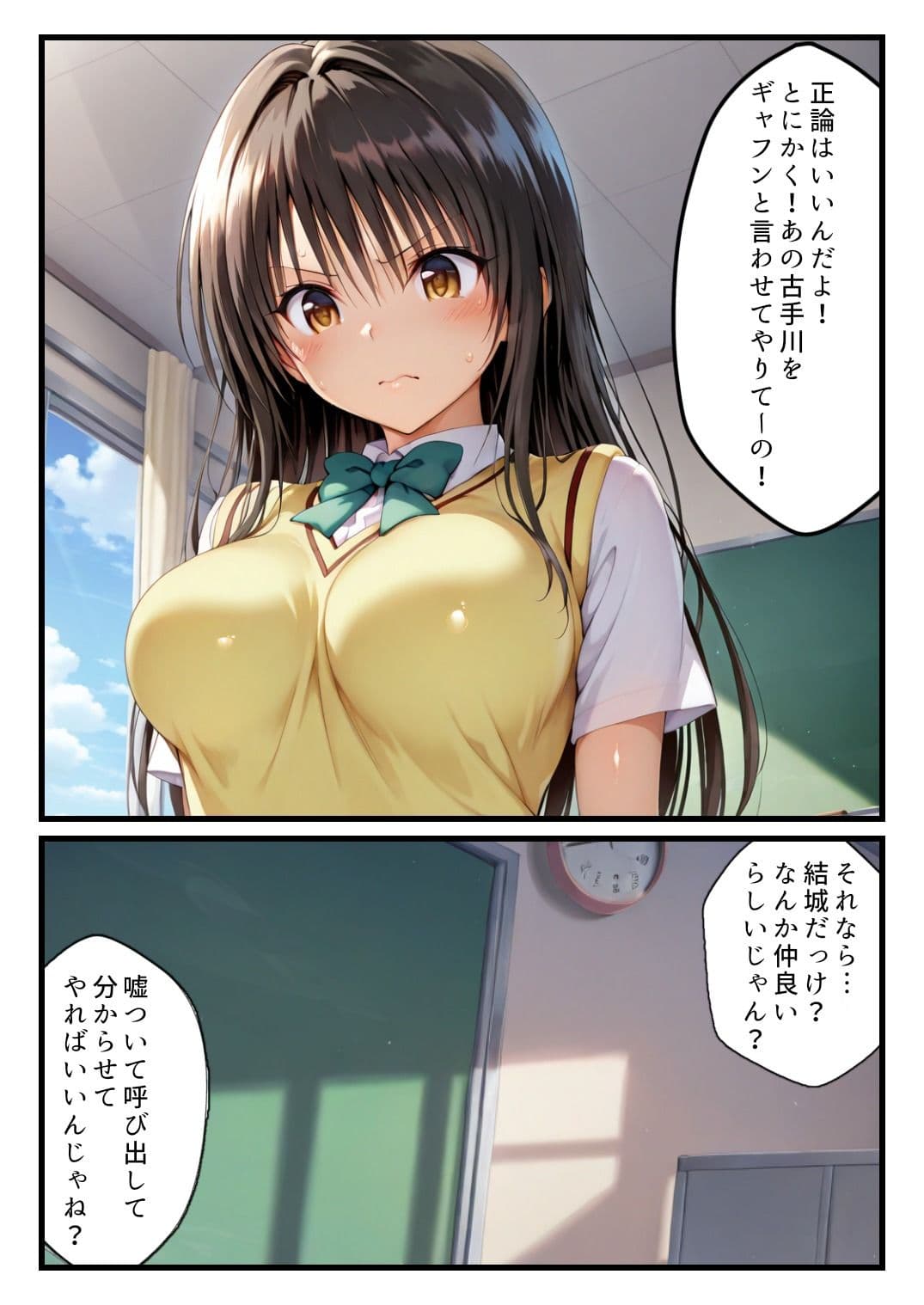 逆恨みで犯●れる風紀委員だったが・・・ サンプル 2